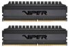  Зображення Модуль пам'яті для комп'ютера DDR4 16GB (2x8GB) 3000 MHz Viper Blackout Patriot (PVB416G300C6K) 